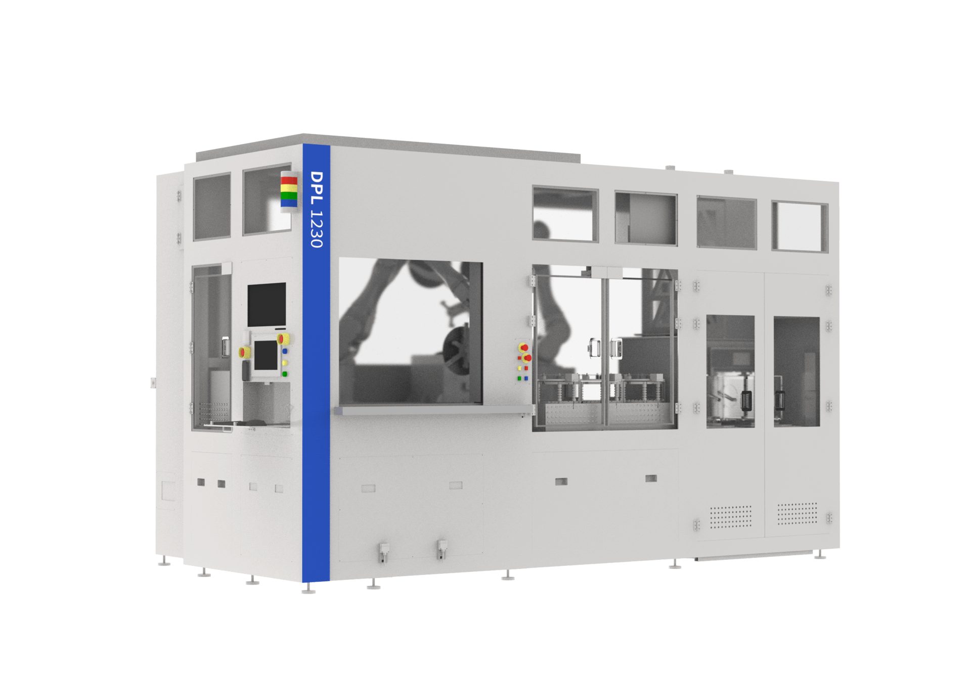 半导体大硅片衬底DSP工艺自动上下料设备